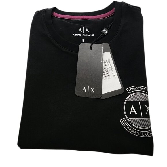 Armani Exchange Men's Short Sleeve‎ Graphic Print A/X Logo Tee Size Small - Picture 5 of 5